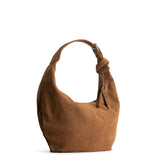 HOBO DROP BAG SUEDE TOFFEE