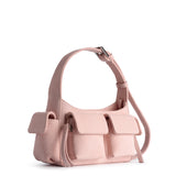 CARGO BAG SUEDE POWDER PINK