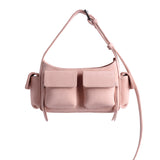 CARGO BAG SUEDE POWDER PINK