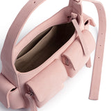 CARGO BAG SUEDE POWDER PINK