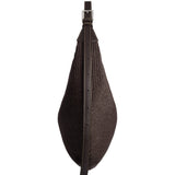 RAFFIA HOBO DROP BAG CHOCO