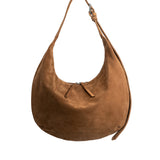 HOBO DROP BAG SUEDE TOFFEE