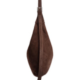 HOBO DROP BAG SUEDE CHOCO