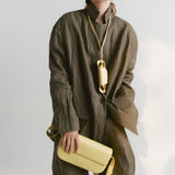 BAGUETTE BAG BUTTER YELLOW