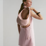 HOBO DROP MINI SUEDE POWDER PINK