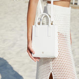 MINI TOTE BAG WHITE