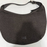 RAFFIA HOBO DROP BAG CHOCO - Lot 57 (Editorial)