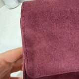 BAGUETTE BAG SUEDE BURGUNDY - Lot 17 (Imperfect)