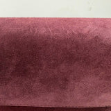 BAGUETTE BAG SUEDE BURGUNDY - Lot 16 (Imperfect)