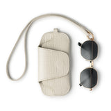 CASE FOR GLASSES CROCO CREAM