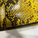 BOWLING BAG PYTHON YELLOW - Lot 81 (Editorial)