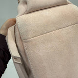 CARGO BAG SUEDE POWDER PINK - Lot 30 (Imperfect)
