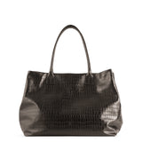 TOTE CROCO BROWN