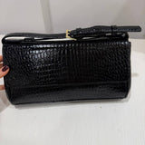 BAGUETTE FLIP CROCO FLASH BLACK - Lot 96 (Sample)