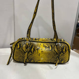 BOWLING BAG PYTHON YELLOW - Lot 81 (Editorial)