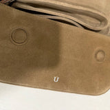 BAGUETTE BAG SUEDE DARK BEIGE - Lot 31 (Imperfect)