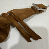 HOBO DROP BAG SUEDE TOFFEE - Lot 102 (Imperfect)