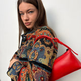 ANNY MINI NAPPA ROUGE