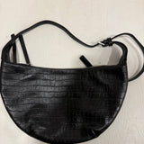 HOBO DROP MINI CROCO BLACK - Lot 44 (Editorial)
