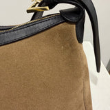 ANNY BIG SUEDE DARK BEIGE - Lot 8 (Imperfect)