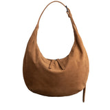 HOBO DROP BAG SUEDE TOFFEE