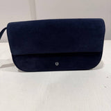 BAGUETTE BAG SUEDE NAVY - Lot 37 (Imperfect)