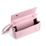 BAGUETTE FLIP CROCO PINK