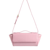 BAGUETTE FLIP CROCO PINK