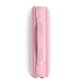 BAGUETTE FLIP CROCO PINK