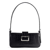 BAGUETTE MINI CROCO BLACK