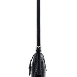 BAGUETTE MINI CROCO BLACK