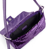 BAGUETTE 90S SEQUIN VIOLET