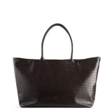 TOTE CROCO BROWN