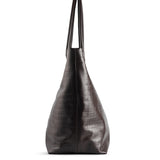 TOTE CROCO BROWN