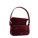 BAGUETTE BAG SUEDE BURGUNDY