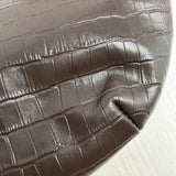 HOBO DROP MINI CROCO BROWN - Lot 46 (Editorial)