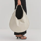 EXTRA HOBO BAG CROCO CREAM