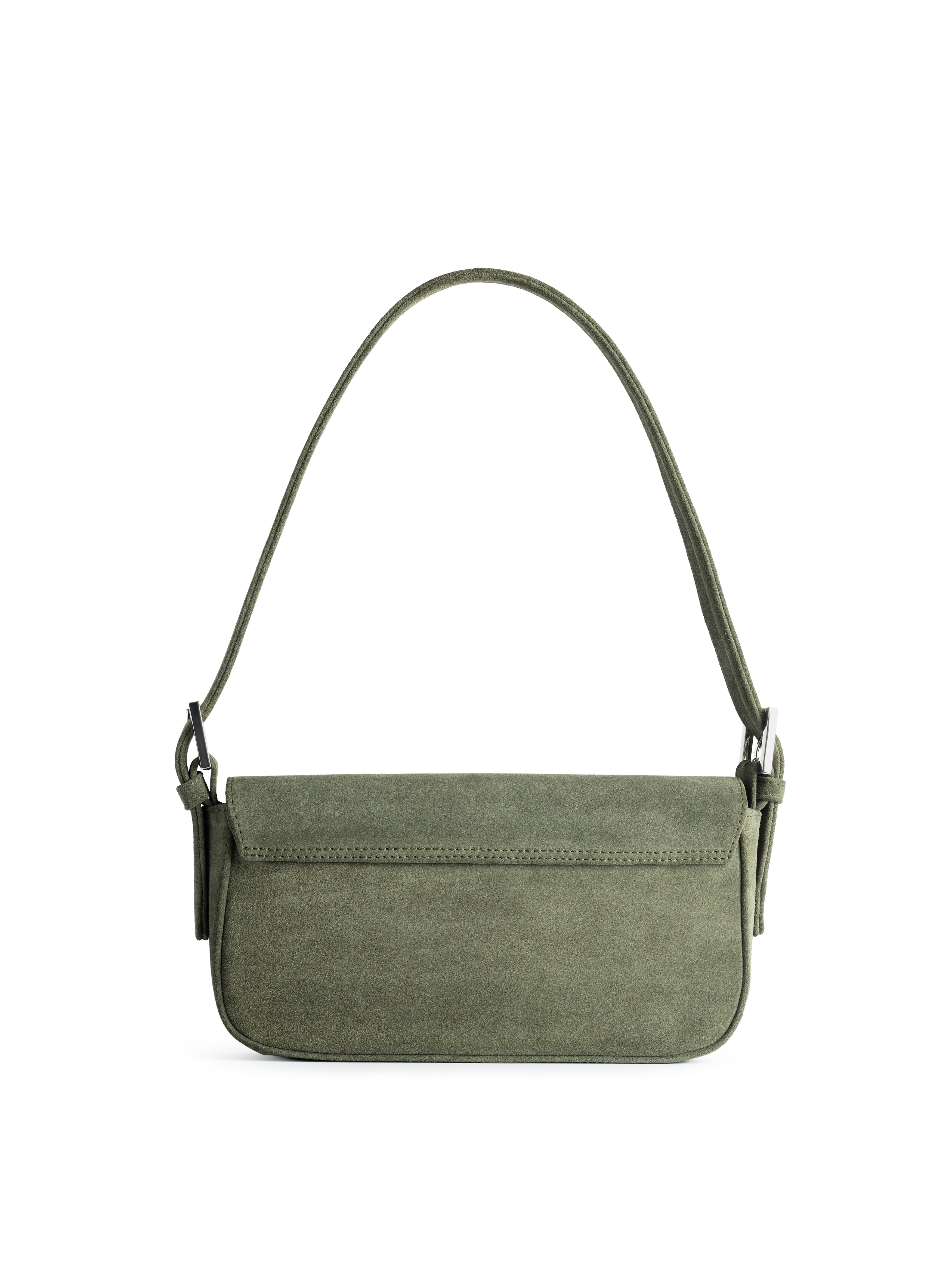 BAGUETTE BAG SUEDE KHAKI