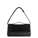 BAGUETTE FLIP CROCO BLACK
