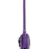 BAGUETTE MINI SEQUIN VIOLET
