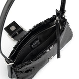 BAGUETTE MINI SEQUIN BLACK