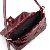 BAGUETTE 90S SEQUIN BORDO