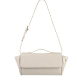 BAGUETTE FLIP CROCO CREAM