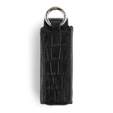 LIPSTICK CASE CROCO BLACK 