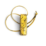 LIPSTICK CASE PYTHON YELLOW 