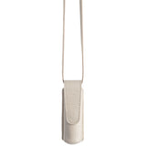 LIPSTICK CASE CROCO CREAM