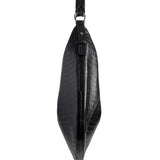 EXTRA HOBO BAG CROCO BLACK