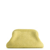 RAFFIA CLUTCH YELLOW 