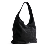 HOBO BAG SUEDE BLACK