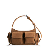 CARGO BAG SUEDE TOFFEE